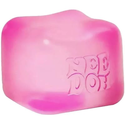 Nieuwe decompressieblok knijpen muziek Schyling Needoh Nice Cube puzzel klasse ontluchting kinderen liefde speelgoed roze