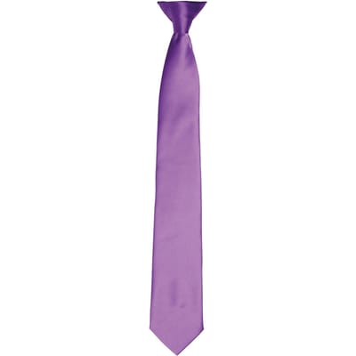 Premier Satijnen stropdas voor volwassenen (Rijke Violet)