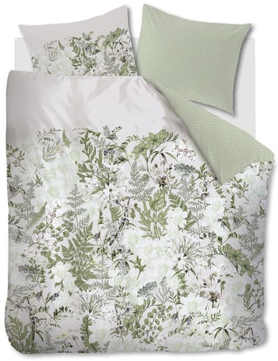 Kardol Pastiche dekbedovertrek - Tweepersoons - 200x200/220 - Groen