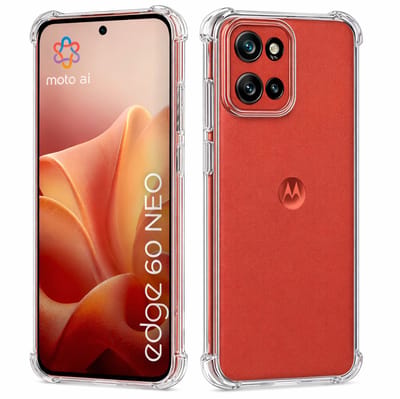 ChiGuard Hoesje Geschikt voor Motorola Edge 60 Neo Hoesje - Shock Proof Case – Cover Transparant