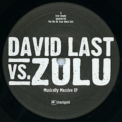12-inch Plaat DAVIT LAST, ZULU - Altijd Klaar; Spaanse vlieg; Zet mij op  LC10252 Staubgold 2008 Frankrijk Reggae, Ska & Dub