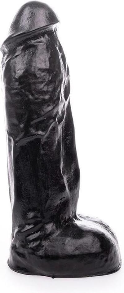 HUNG System - Zac - Dildo - Met Vac-U-Lock - Small - Zwart