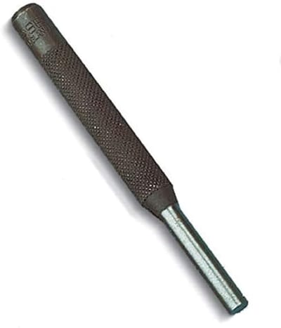 Pin Punch - Parallelle Drevel - Metaal Bewerken - Hoge Kwaliteit Koolstofstaal - 95 mm Punt - Zwart