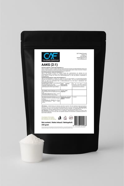 AAKG - 250g - L-Arginine-Alpha-Ketoglutaraat (2:1) - Optimale oplosbaarheid - Puur poeder zonder toevoegingen - Hoogwaardig Arginine Aminozuur