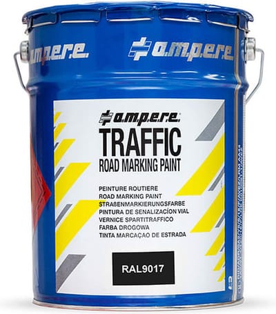 Ampere Traffic Road Marking Paint | 25 kg | Zwart