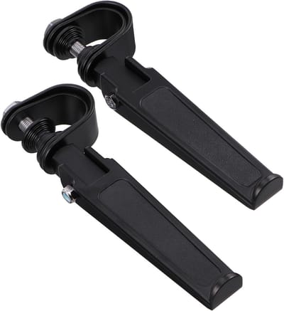 Motorfiets Voetsteunen - Snelweg Pedaal - Motor Rijden - Universele Pasvorm - 195 cm - Zwart