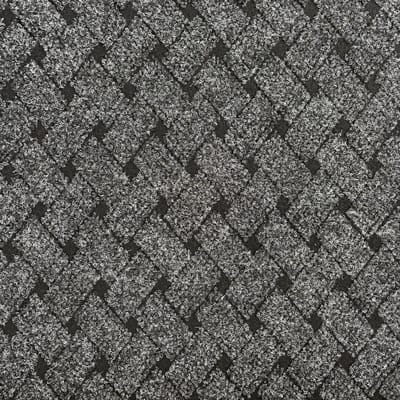 JYG Vloerkleed UNION - Keukenmat - Keukenloper - Anti Slip - 66x700cm - ANTRACIET