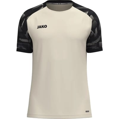 Jako Sonic T-Shirt Heren - Off White / Zwart | Maat: XL