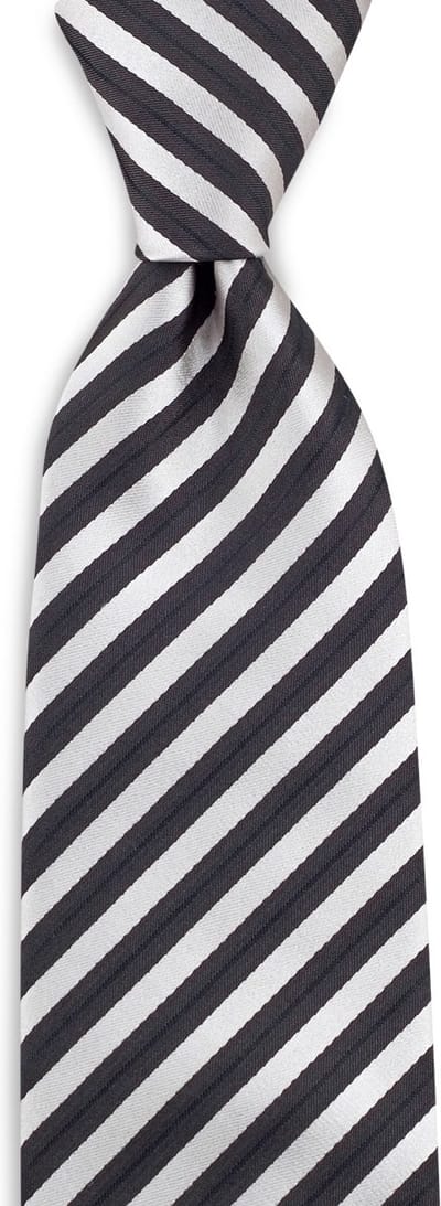 We Love Ties - Stropdassen - Stropdas Mister official - navy / wit