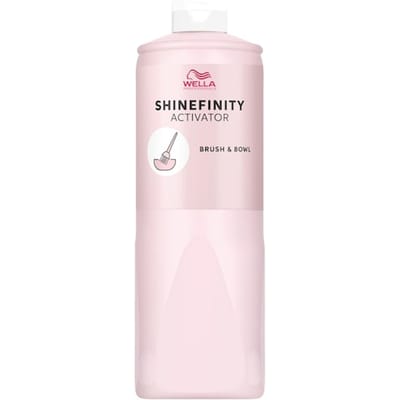 Wella Shinefinity Activator 2% Brush & Bowl Haarkleuring Dames 1000 ml