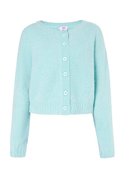 Mymo Gebreid vest Dames aqua