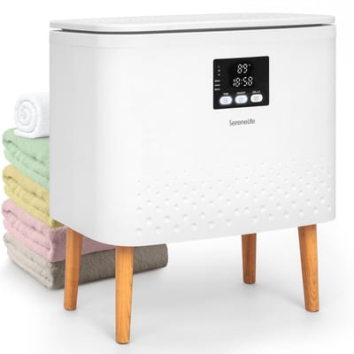 SereneLife Towel Warmer - Handdoekenwarmer -20L - Auto Shut-Off
