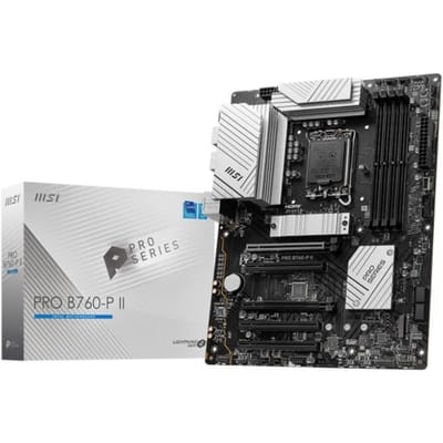 MSI PRO - B760-P II - Moederbord - DDR5 - PCIe4.0 - ATX