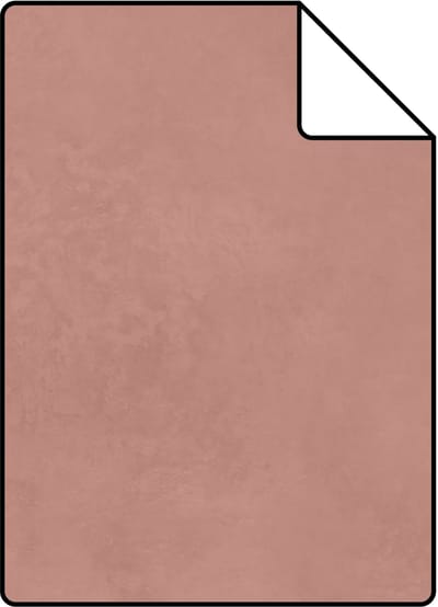 Proefstaal Origin Wallcoverings behang leemstuc terracotta roze - 26.5 x 21 cm - 348074-S