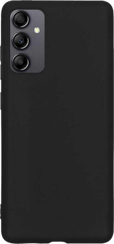 Hoes - Geschikt voor Samsung Galaxy A14 - Sterk & Shockproof - Hoesje Cover - Siliconen Case - Zwart