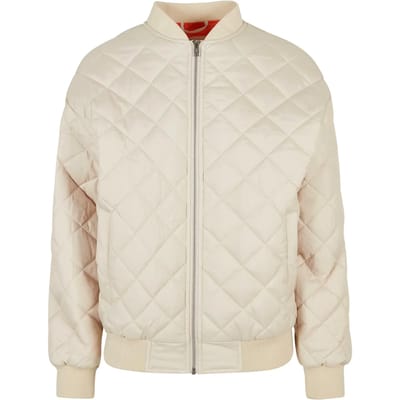 Urban Classics - Oversized Diamond Quilted Bomber jacket - 5XL - Groen