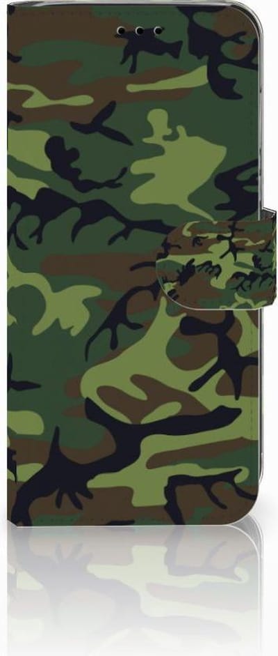 Huawei P20 Lite Telefoon Hoesje Army Dark