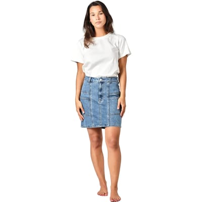 Jeansrok met zijzakken voor dames F.A.M. Paris Agnes