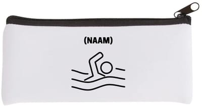 Akyol - zwem met eigen naam Etui - Zwemmen - zwemmer - sport - 20 bij 9 cm
