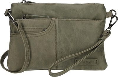 Enrico Benetti Kleine Crossbodytas / Schoudertas Dames - Noumea - Olijf