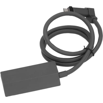 voor Starlink V2 Ethernet Netwerkadapter 1200Mbps Transmissie Ruimtebesparend met 3,3ft Kabellengte Wandmontagebeugel