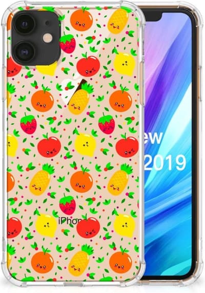 Apple iPhone 11 Beschermhoes Fruits