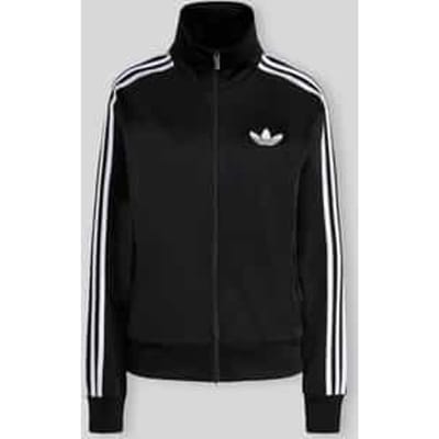relaxed fit sweatjack met gestikt logo