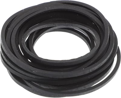 Rubber Band Set - Reparatieriemen - Apparatuur Reparatie - Hoge Taaiheid Elasticiteit - 20 Stuks - Zwart