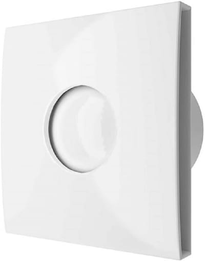 Stille Badkamerventilator 15W met Insectenwerend Ventiel en Lage Geluidsniveau