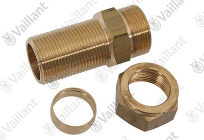 VAILLANT Knelfitting, G3/4 x 22 lang 0020201896 VC/VCW/VCI Inst. Set UP Vaillant-nr. , 0020012768