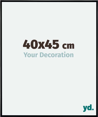 Your Decoration - Fotolijst 40x45 cm - Kunststof - Zwart Mat - Evry