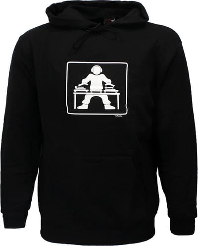 Deejay DJ Disc Jockey Hoodie Sweater - Origineel Design - M