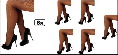 Netpanty zwart one size