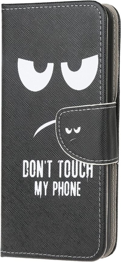 Coverup Hoesje - Geschikt voor Motorola Moto G10 / G20 / G30 Hoesje - Coverup Book Case - Don't Touch