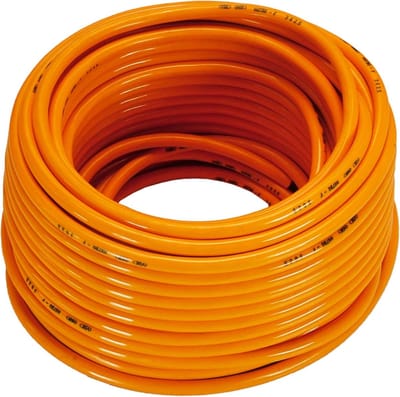 Bouwplaatskabel Ring - Verlengsnoer Kabel - Stroom Leveren - Waterdicht IP44 - 50 Meter - Oranje