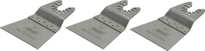 SMART Blades Multitool Zaagblad - Fijntandig - 63x42mm - Hout/Kunststof - 3 stuks