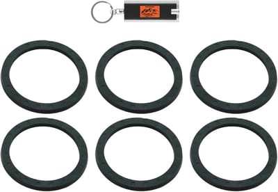 Riser Seals - Afdichtingen Rotor - Gazon Onderhoud - Specifiek voor PGP Rotors - 6 stuks - Zwart