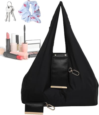 Draagtas Dames - Opvouwbare Shopper - Dagelijkse Pendel - Vederlicht Kunstleer - 50 x 60 cm - Blauw