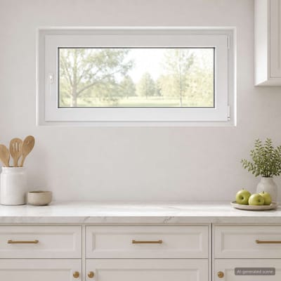 vidaXL - Kelderraam - RISOR - 50 - x - 55 - cm - PVC - en - Glas