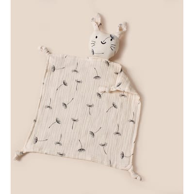 Baby Katoen Muslin Dekentje Zacht Pasgeboren Slaap Poppen Schattige Kat Kinderen Slaap Speelgoed Verzachten Kalmeren Handdoek Slabbetjes Kwijl Handdoek paardenbloem