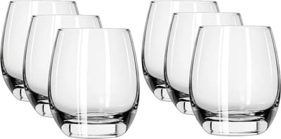 Royal Leerdam Whisky glazen - 6x - waterglazen - Esprit serie - transparant - 330 ml