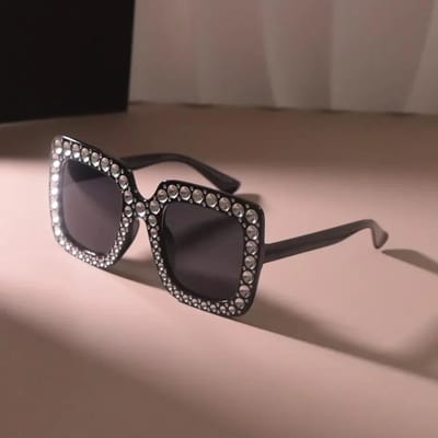 Coole Vierkante Zonnebril met Groot Montuur voor Dames Heren Mode Designer Merk Kleurrijk Spiegelglas Zwart Other gray