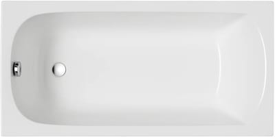 Badland CLASSIC ligbad 140 x 70 cm wit met acrylpaneel