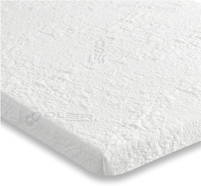 Thuys – Shorty Koelmatrastopper – 2 – 5 Cm – Verkoelende Schuimtopper – Met Afneembare Hoes – Wit – 75 X 175 Cm