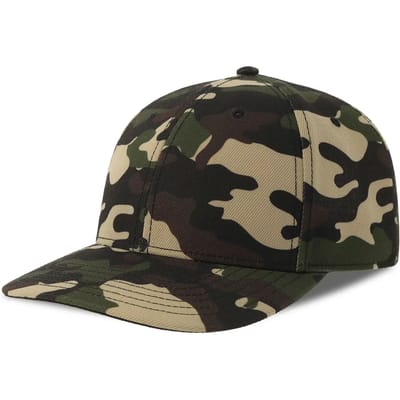 Atlantis Headwear Beat-S Cap AT687 - Camouflage/Black - One size