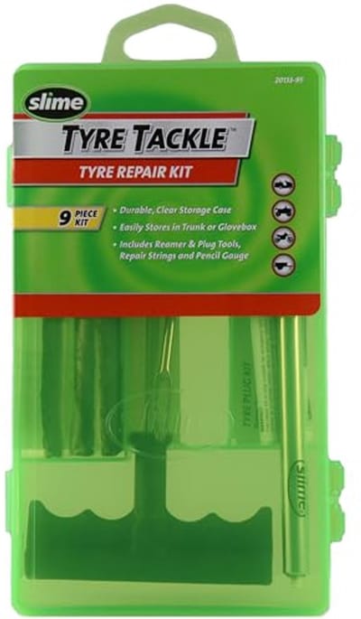 Bandenreparatieset voor Snelle en Gemakkelijke Reparatie - 9-Delige Set voor Alle Banden