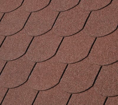 Gartenwelt Riegelsberger Premium bitumen dakspanen rode beverstaart 3 m² (21 stuks) Dakspanen met glasvezelinleg