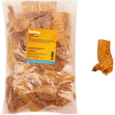 Boomy - Vleeskokers - 100% gedroogde runderluchtpijp - Hondensnack - Natuurlijke kauwsnack voor honden - 1kg