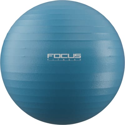 Focus Fitness - Gym Ball - Fitness Ball - Blauw - 75 cm