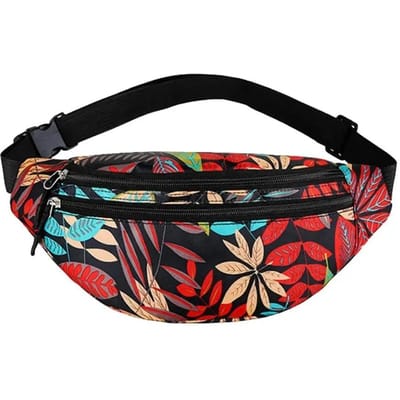 Sac banane de sport pour femmes et hommes, ceinture de course, sac banane étanche, portefeuille, pochette pour hommes, ceinture, support de téléphone portable, sacs pour téléphone rouge